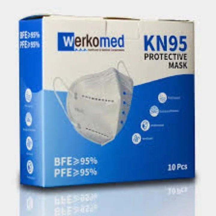 20 pcs kn95 without filter layers medical grade mask - Prozone