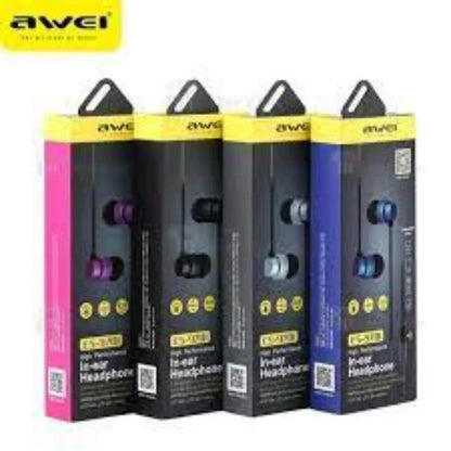 Awei es-860i wired 3.5mm jack in-ear earphone - Prozone
