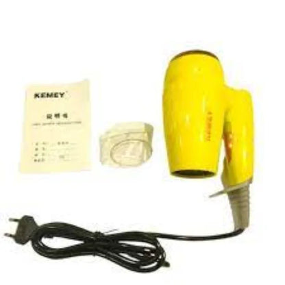 Kemei km-8895 high-power anion hair dryer yellow - Prozone
