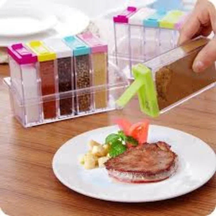 6 pcs/set kitchen spice jar - Prozone
