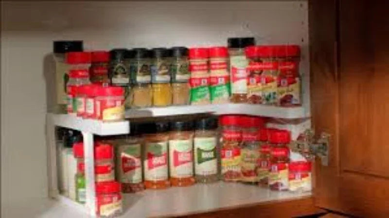 Invisible spicy jar shelf adhesive spice organizer for kitchen - Prozone