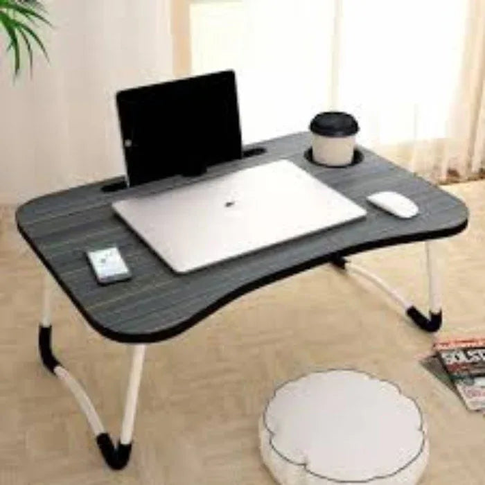 Multi-purpose foldable portable wooden bed and laptop table - Prozone