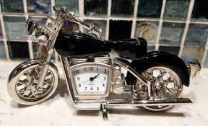 Limited edition antique harley timepiece desk clock - Prozone