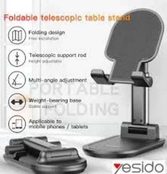 yesido c85 folding cell phone mobile tablet holder - Prozone