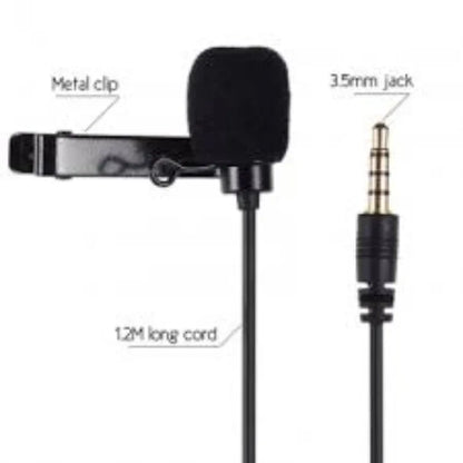 Nobbigi nb-010 we-media clip on mic lav 3.5mm aux jack - Prozone