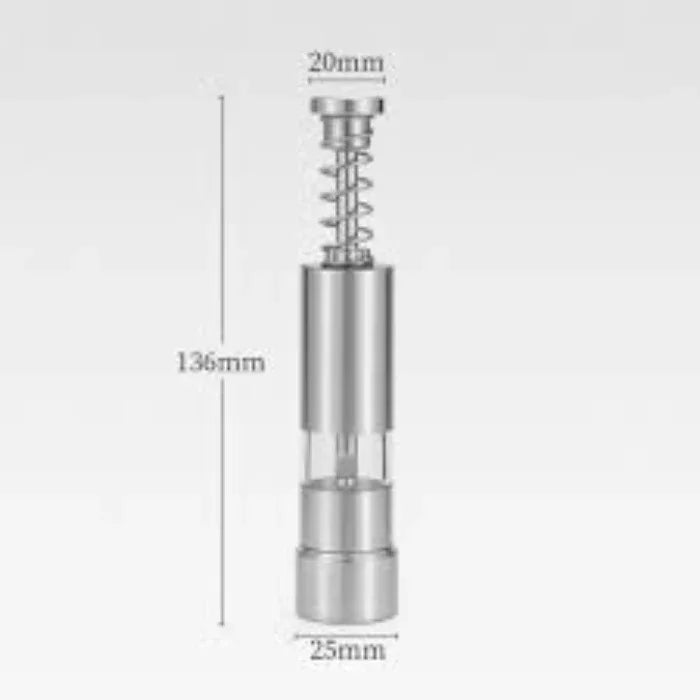 Stainless steel hand black pepper grinder mill book - Prozone