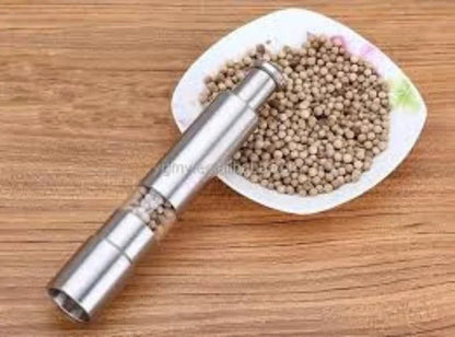 Stainless steel hand black pepper grinder mill book - Prozone