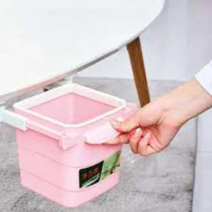Retractable office desk home adhesive dustbin - Prozone
