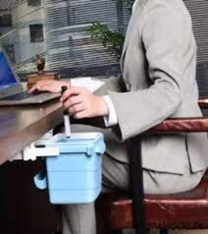 Retractable office desk home adhesive dustbin - Prozone