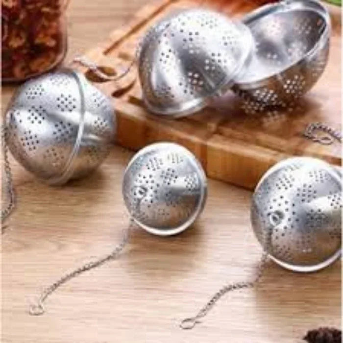 Pack-of-2 stainless steel tea ball infuser - Prozone
