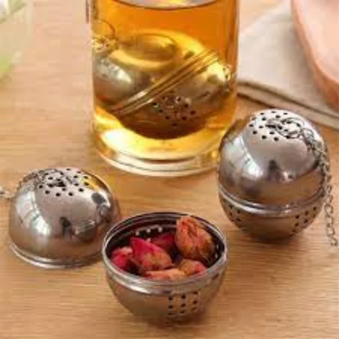 Pack-of-2 stainless steel tea ball infuser - Prozone