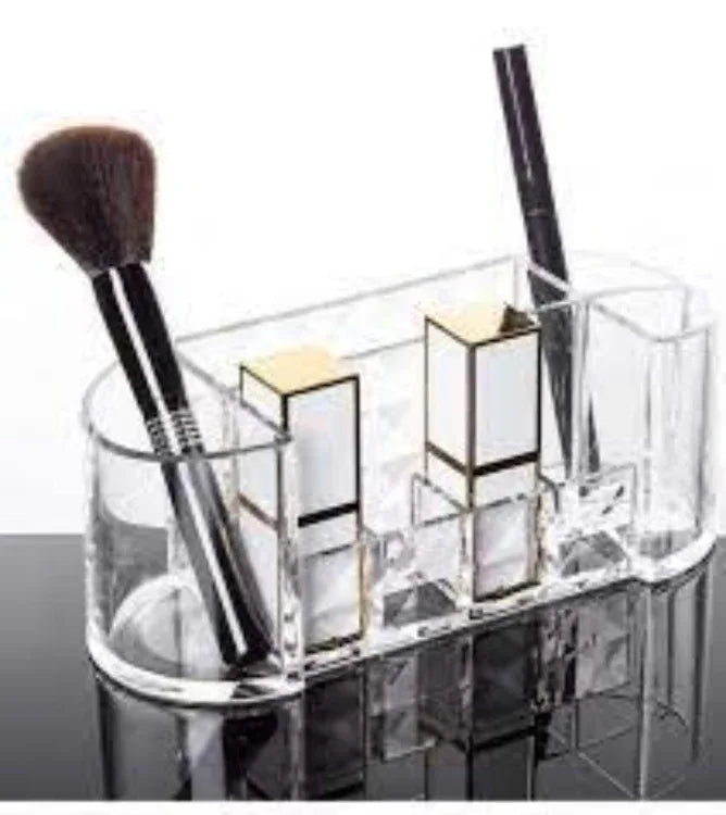 Acrylic cosmetic box makeup brushes lipstick holder - Prozone