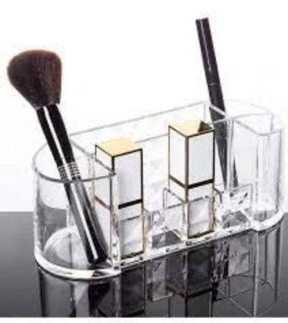 Acrylic cosmetic box makeup brushes lipstick holder - Prozone