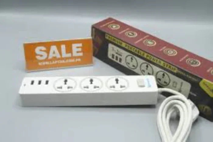 Speed x-303 power strip socket 3 switch sockets and 3 usb ports - Prozone