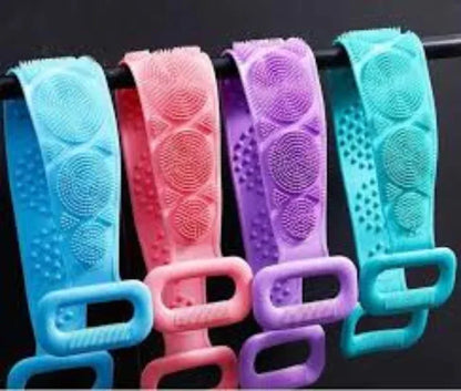 Silicone massage scrubber skin cleansing belt - Prozone