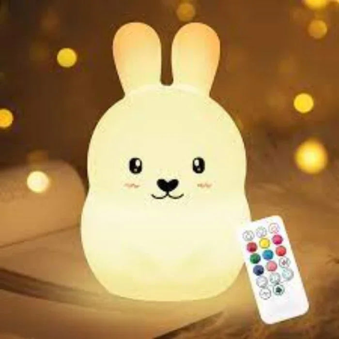Cute rabbit silicone led night light - Prozone
