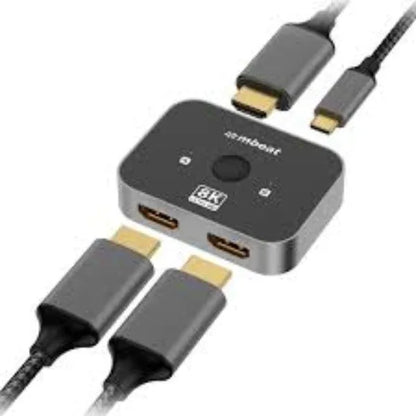 Hdmi bi-directrion dual function switch and hdmi splitter - Prozone