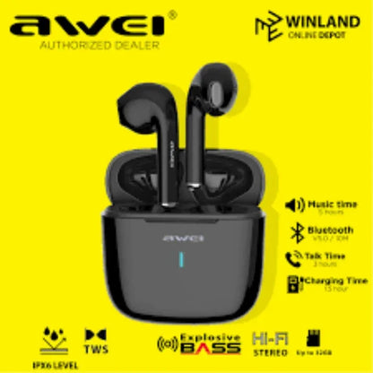 Awei tws t26 wireless headphones - Prozone
