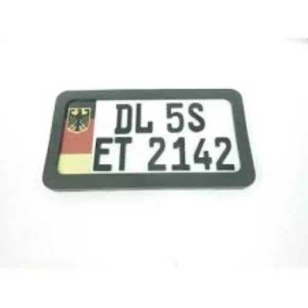 computerized number plate base/ frame - Prozone