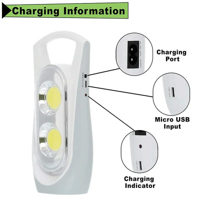Dp 7156 rechargeable led light - Prozone