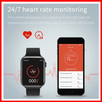 K8 smart watch heart rate monitor fitness tracker - Prozone