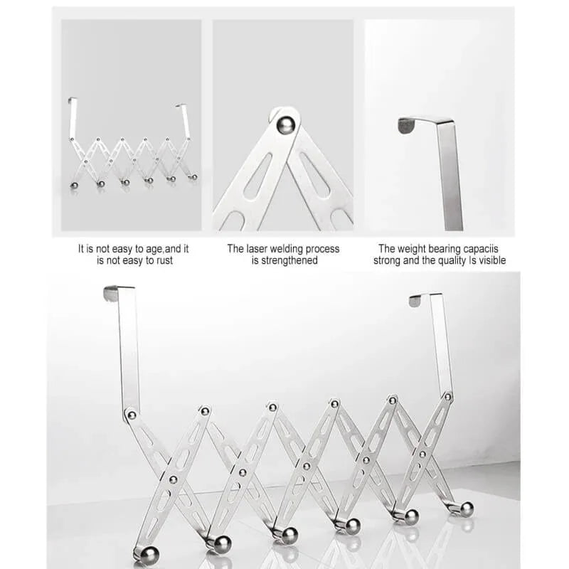 Stainless steel door behind hanger - Prozone