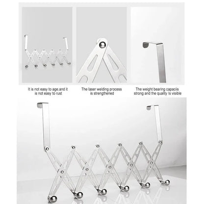 Stainless steel door behind hanger - Prozone