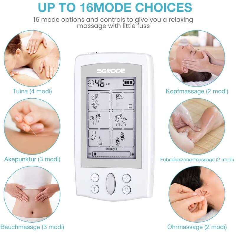 Digital Therapy Massager Machine for Muscle Pain Relaxation and Body Therapy
