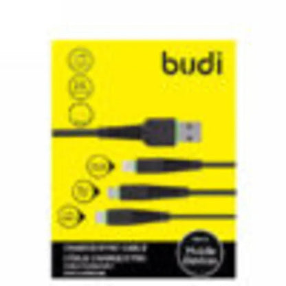 Budi 3in1 charge / sync usb cable m8j150t3 - Prozone