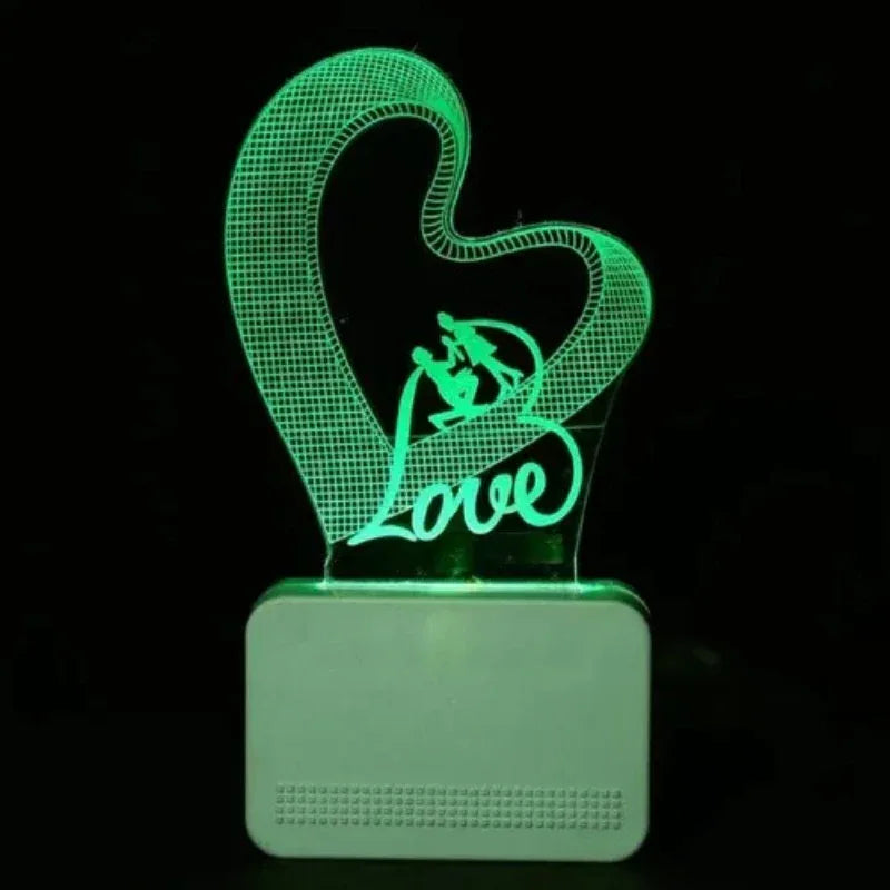 Bucket shape 3d acrylic lamp with plastic base - Prozone