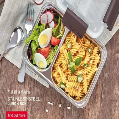Tedemei stainless steel single round shape lunch box - Prozone