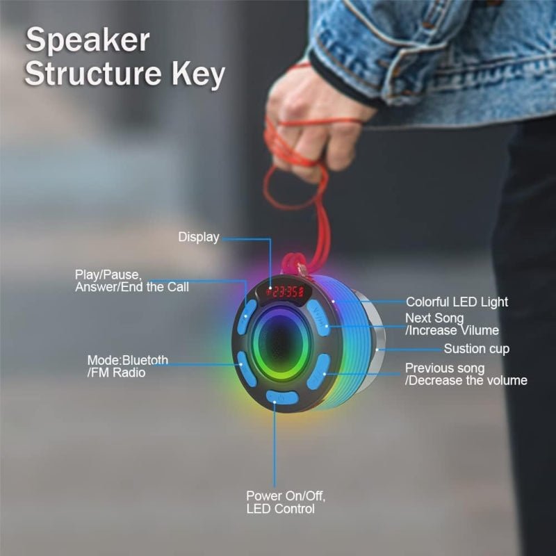 Magnetic Portable Bluetooth Speaker With Ultra Sound - Prozone