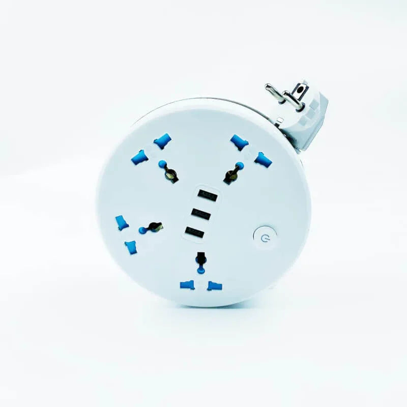 16.5 feet long electrical foldable extension 3 usb socket - Prozone