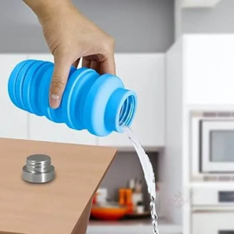 Foldable silicone water bottle leakproof - Prozone