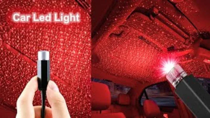 Mini led car roof star night lights projector interior with 2 otg - Prozone