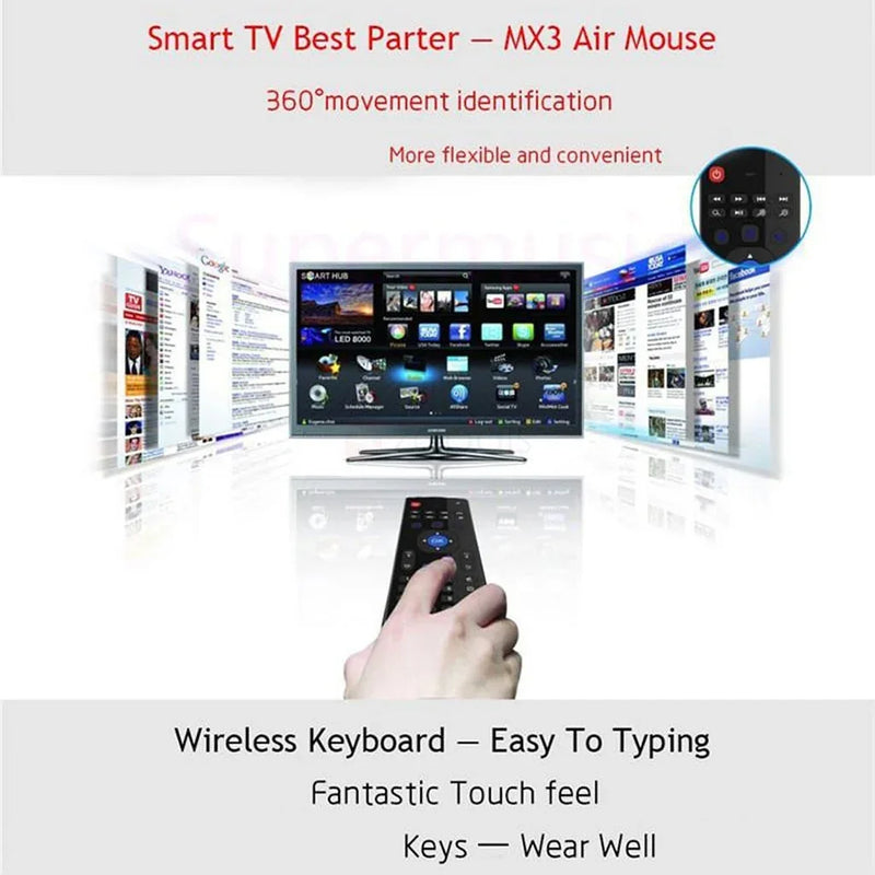 Air mouse for android and smart tv mx3 - Prozone