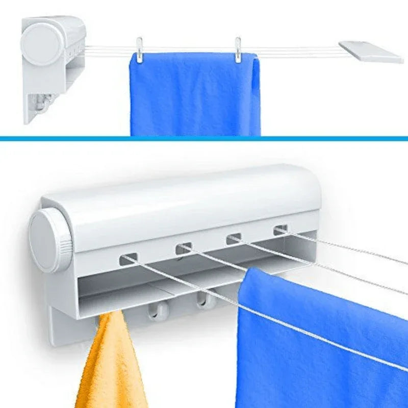 4 ropes indoor retractable clothesline - Prozone