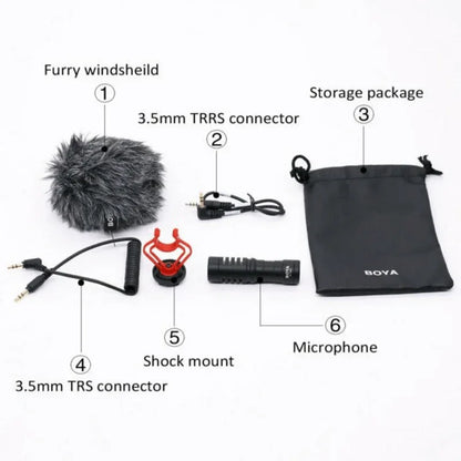 Boya professional on camera microphone by-mm1 - Prozone