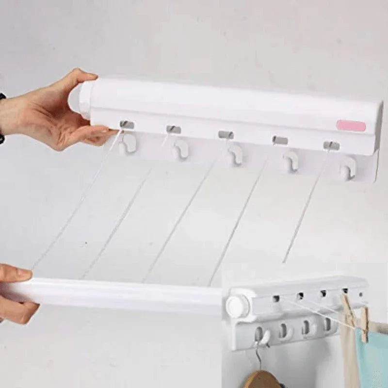4 ropes indoor retractable clothesline - Prozone