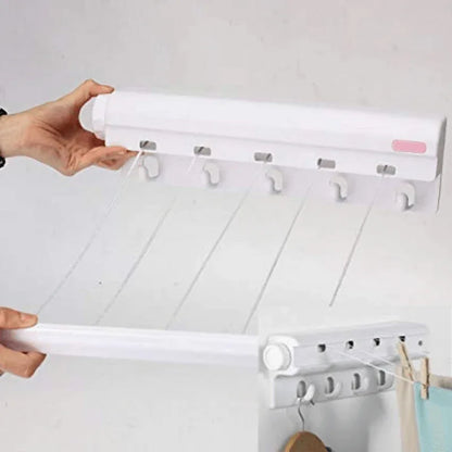 4 ropes indoor retractable clothesline - Prozone
