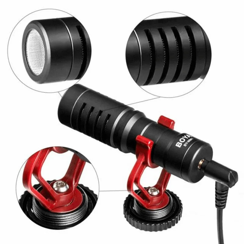 Boya professional on camera microphone by-mm1 - Prozone