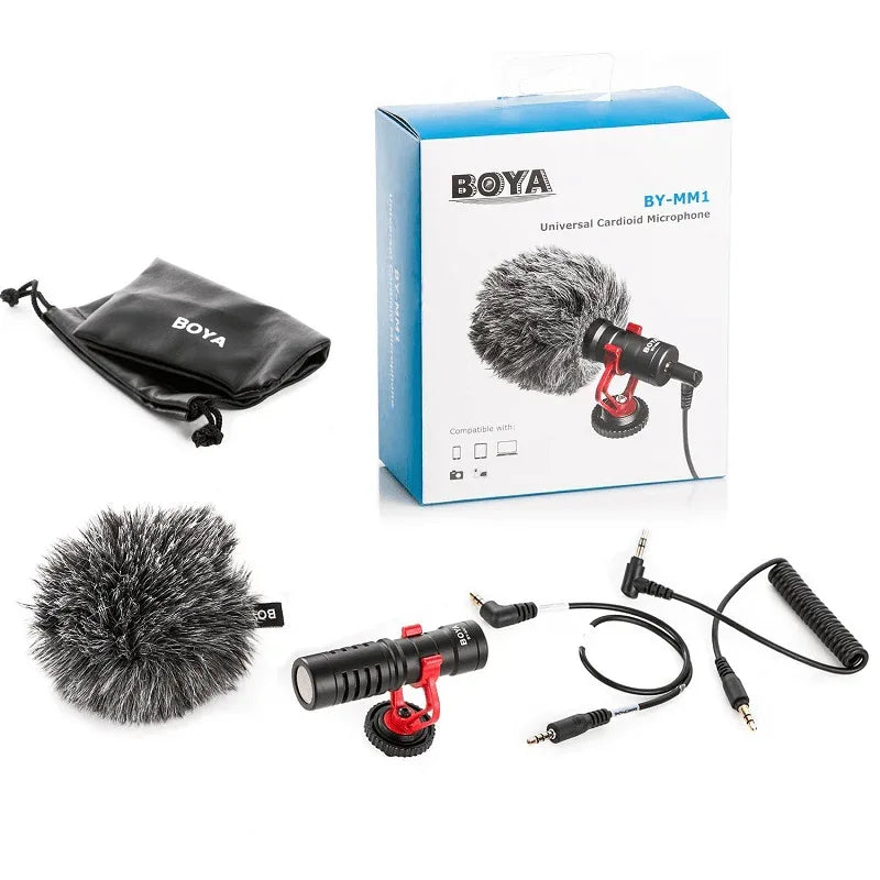 Boya professional on camera microphone by-mm1 - Prozone