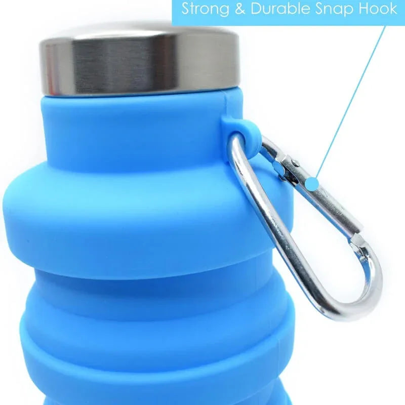 Foldable silicone water bottle leakproof - Prozone