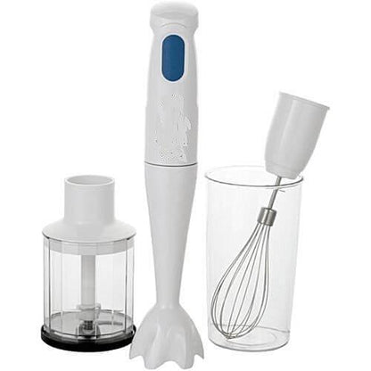 Electric hand blender - chopper food processor - white - Prozone