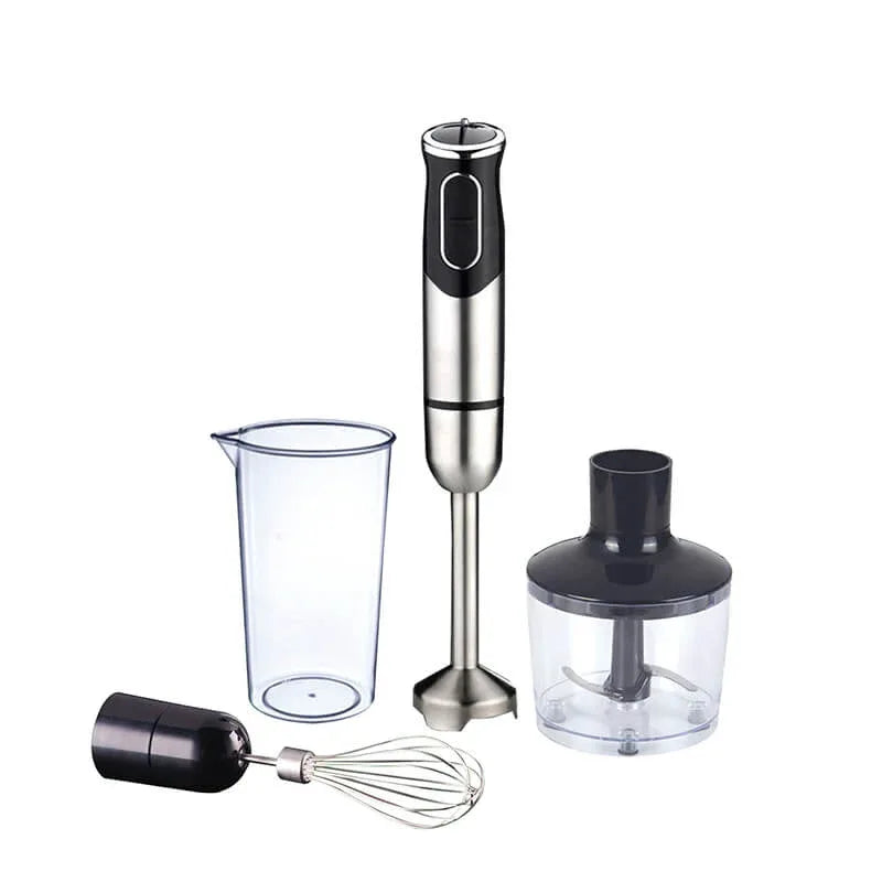 Electric hand blender - chopper food processor - white - Prozone