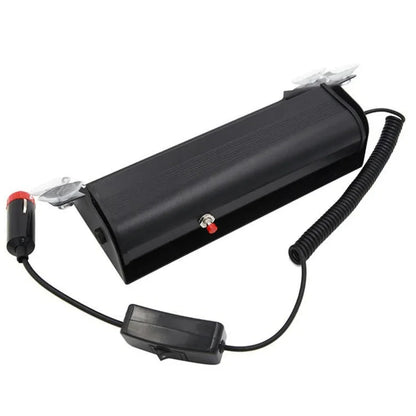 8 led red blue police flash light for dashboard - Prozone