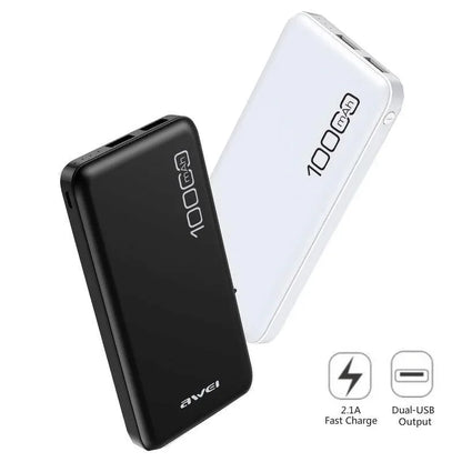 Power bank 10000mah fast charging awei p28k - Prozone