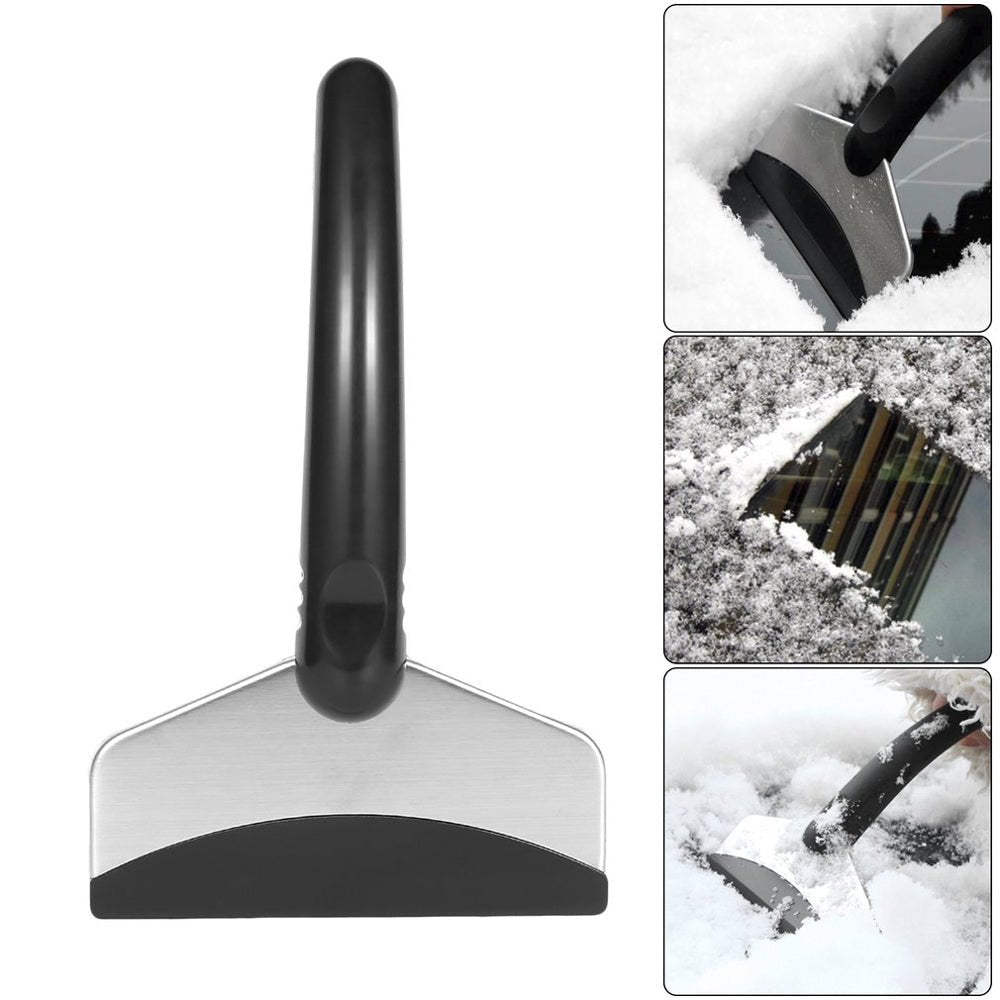 Portable Winter Car Windshield Snow Scraper Mini Ice Shovel Stainless - Prozone