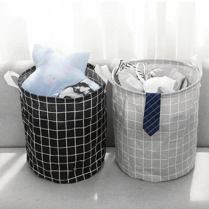 Folding cloth waterproof laundry basket - Prozone