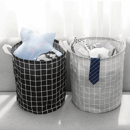 Folding cloth waterproof laundry basket - Prozone